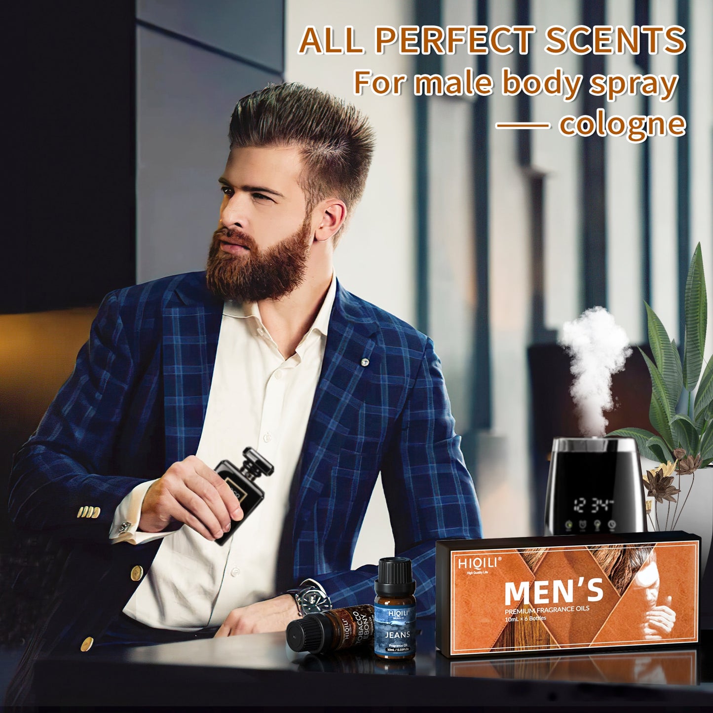 Mens Fragrance Oils Set, Essential Oils for Aromatherapy - peterkaczconnect