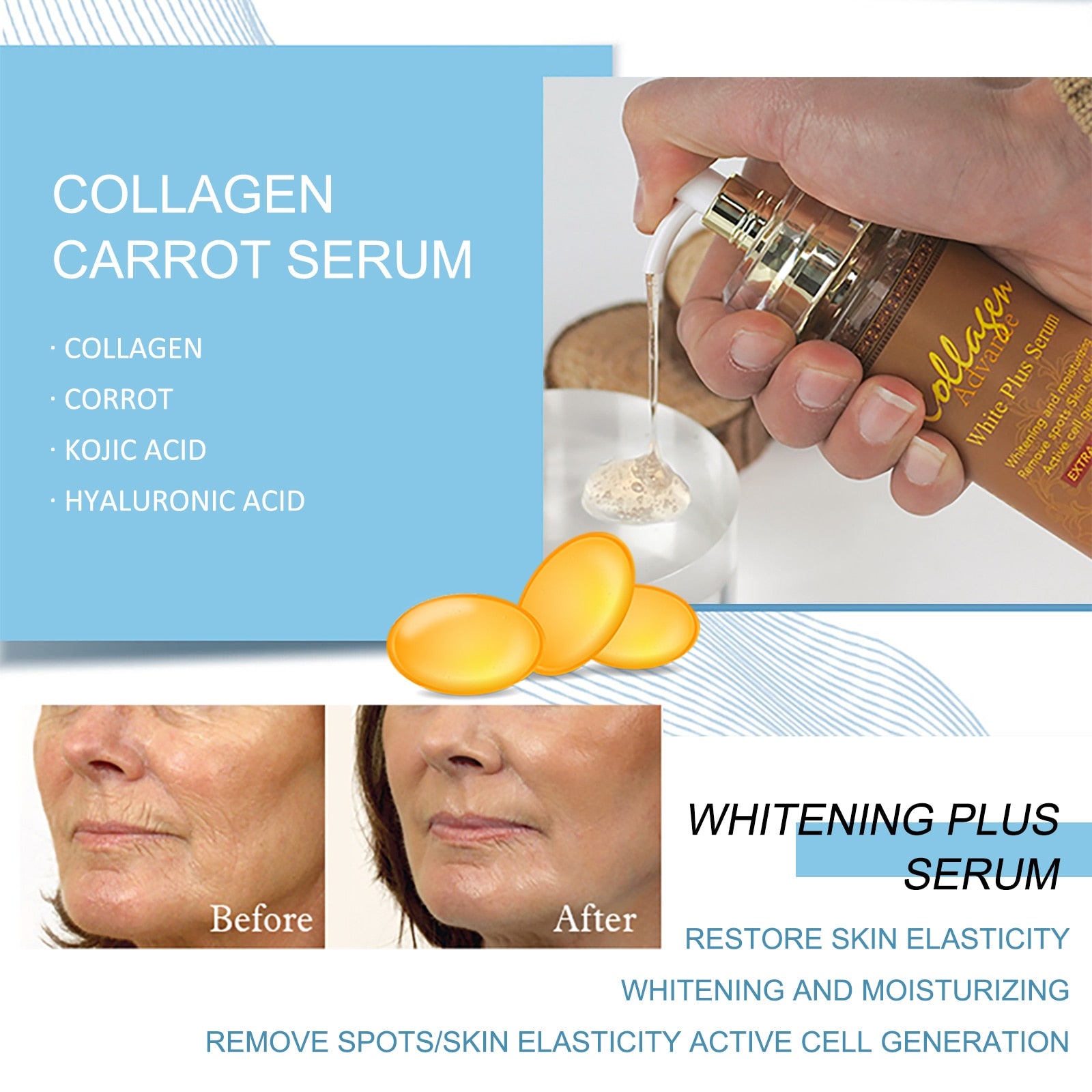 Collagen Women Skin Care, Moisturizing, Smoothing - peterkaczconnect