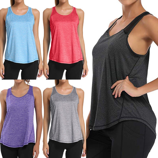 Sleeveless T Shirt Sports Wear Yoga Tank Top - peterkaczconnect