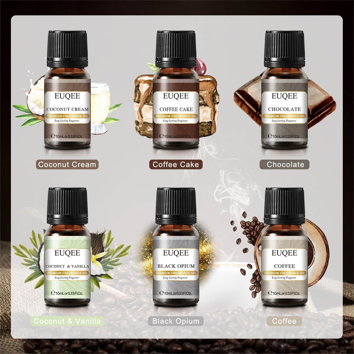 6pcs/set Fragrance Oil Gift Kit For Diffuser - peterkaczconnect