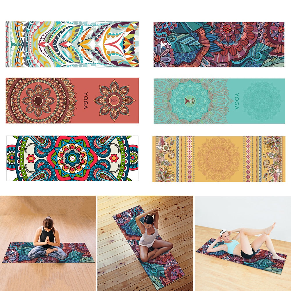 Microfiber Sports Yoga Towel Quick Dry Printed Absorbent - peterkaczconnect