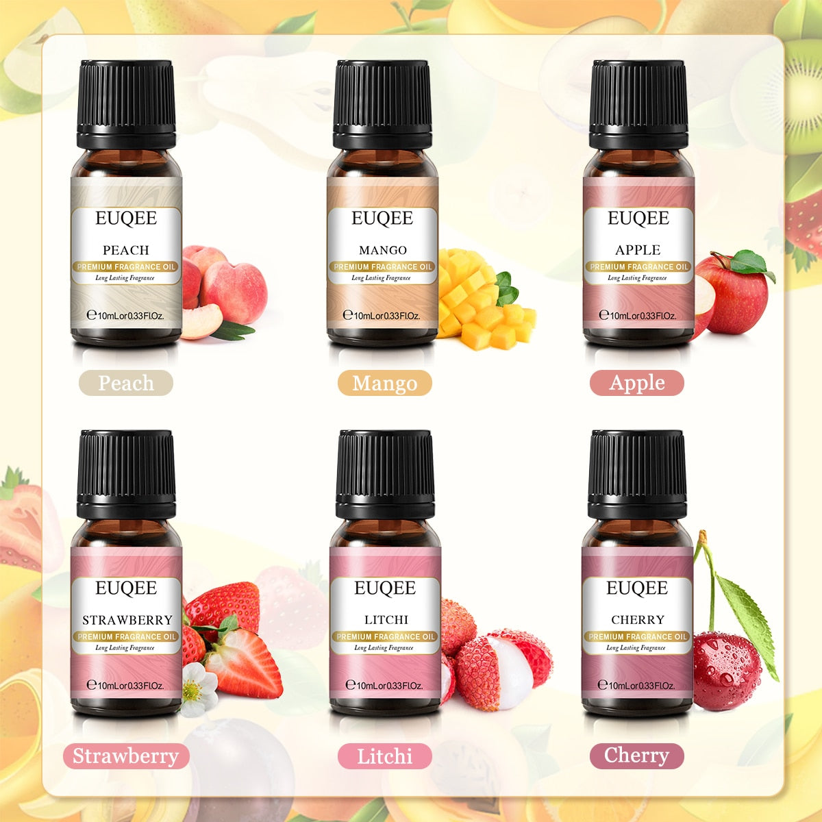 6pcs/set Fragrance Oil Gift Kit For Diffuser - peterkaczconnect