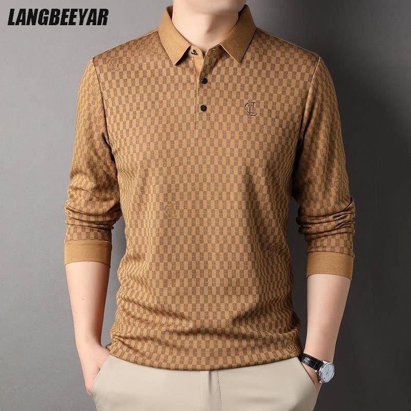 Top Grade Wool Luxury Mens Designer Polo Shirt - peterkaczconnect