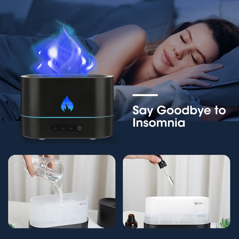 Aroma Diffuser Air Humidifier Ultrasonic Cool Mist  Fogger - peterkaczconnect