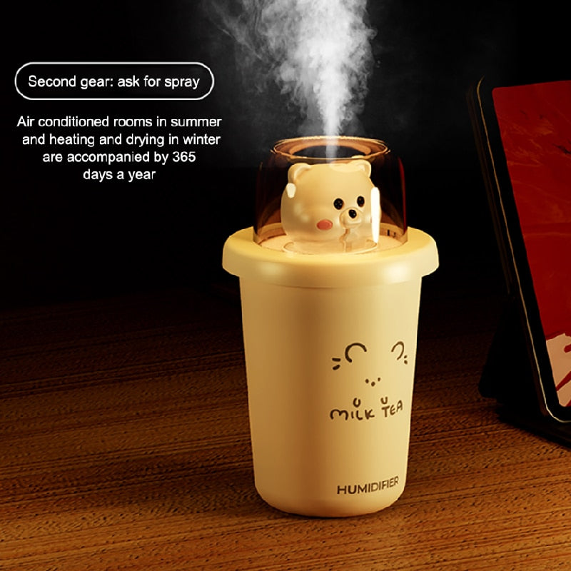 Air Humidifier Cute Pet Ultrasonic Cool Mist Aromatherapy - peterkaczconnect