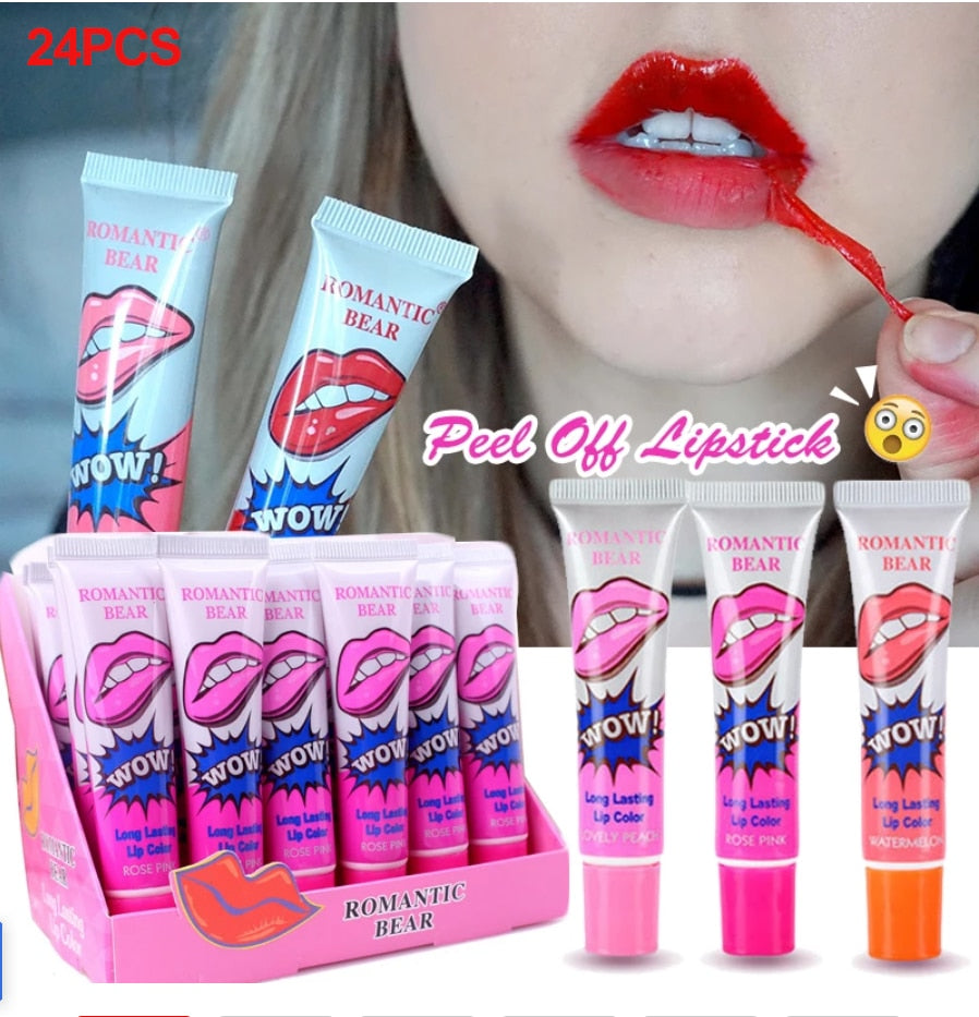 Peel off Red Lip Stain Long Lasting Waterproof Lipstick - peterkaczconnect