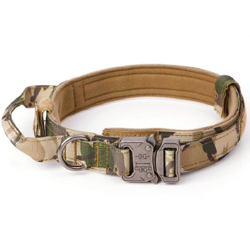 Adjustable Tactical Dog Collar And Leash Set - peterkaczconnect