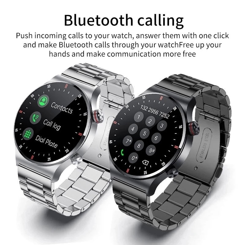 XIAOMI NFC Bluetooth Call Bussiness Smartwatch Men - peterkaczconnect