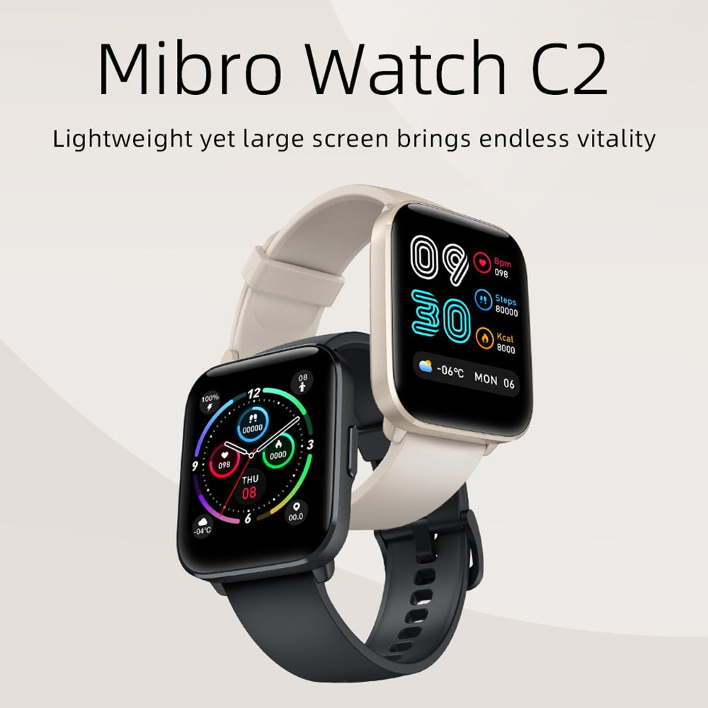 Mibro C2 Waterproof Smart Watch for Men Women - peterkaczconnect