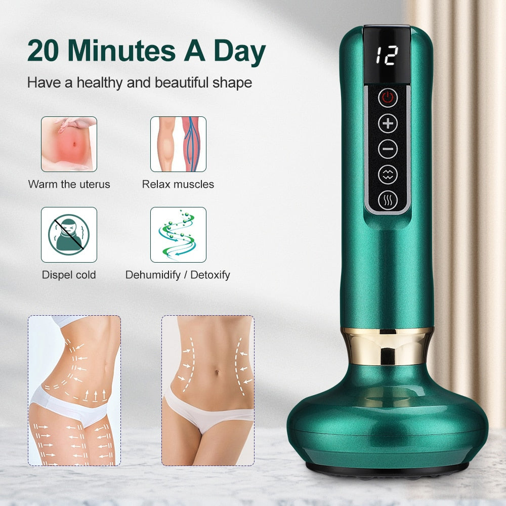 Cupping Massager Electric Vacuum Suction Body Slimming - peterkaczconnect