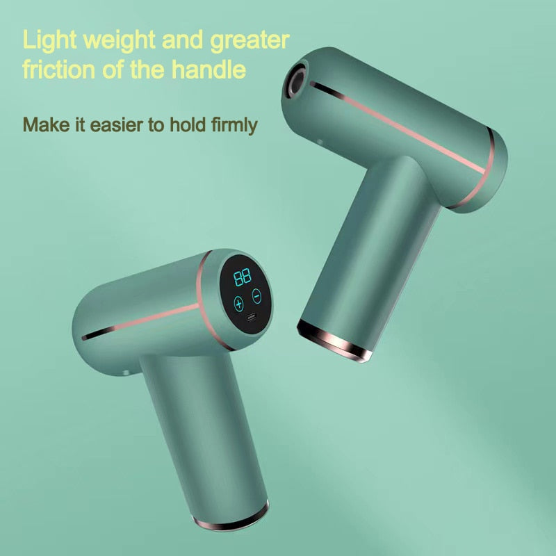 LCD Display Massage Gun Portable Percussion Pistol Massager - peterkaczconnect