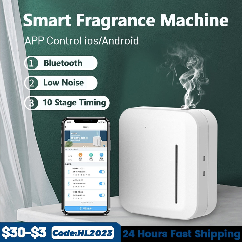 300m³ Pure Essential Oil Aroma Diffuser intelligent Machine - peterkaczconnect