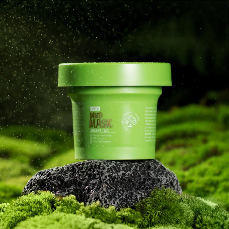 Green Tea Mud Face Mask Deeply Cleanse Facial - peterkaczconnect