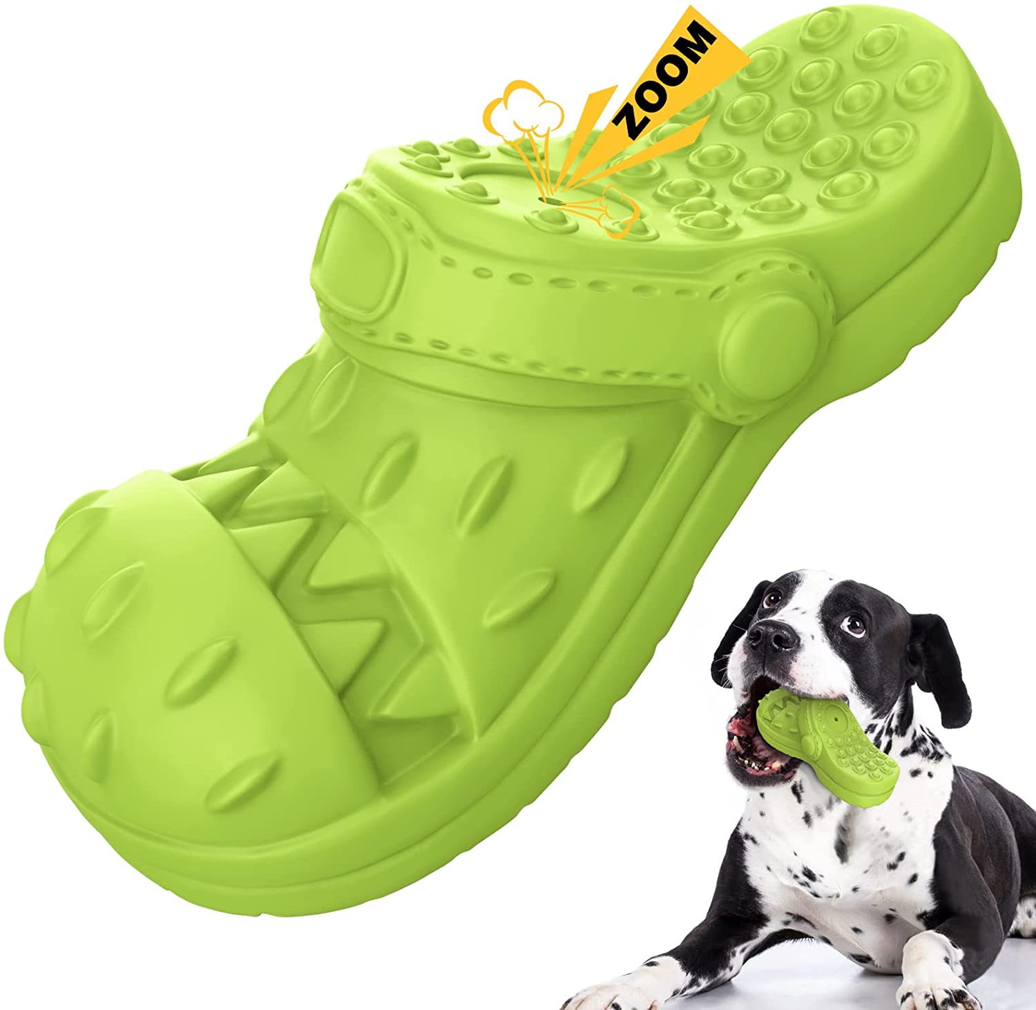 Aggressive Chewers Natural Rubber Dog Toy Teeth Cleaning - peterkaczconnect