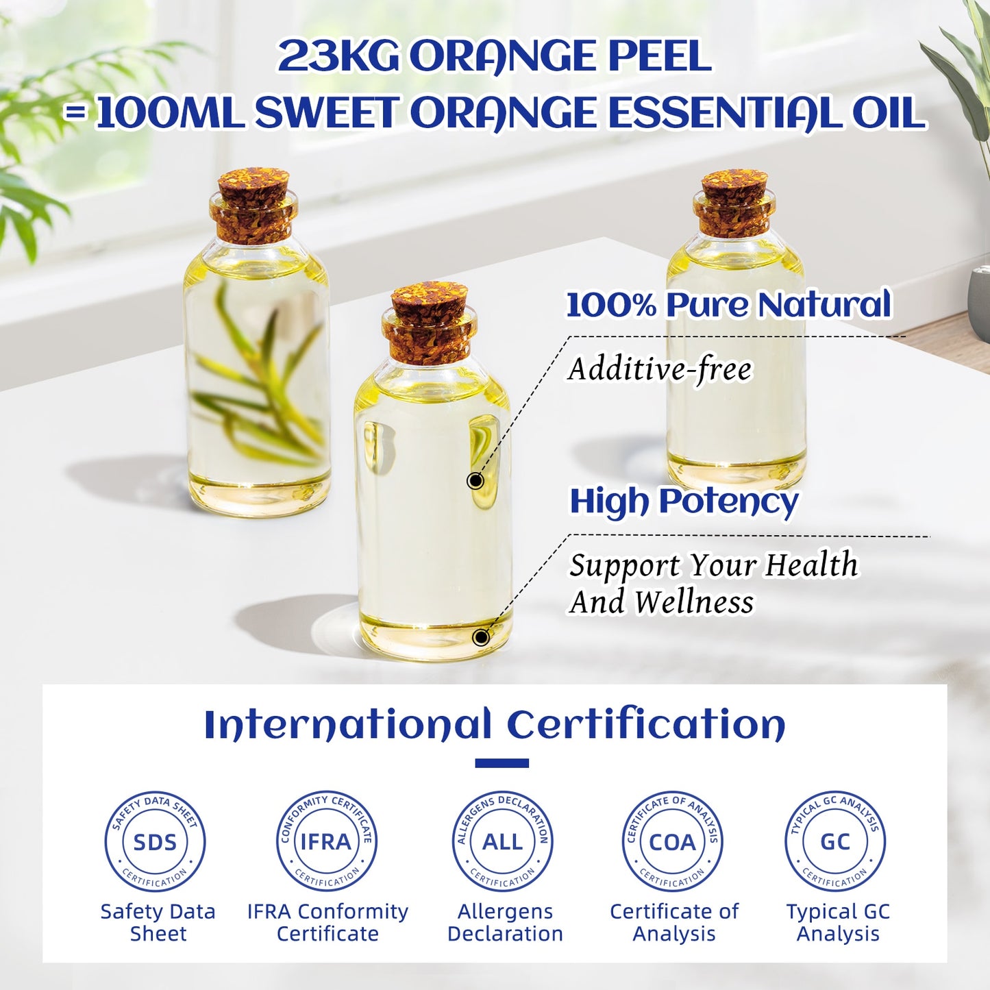 100ML Essential Oils for Diffuser Humidifier Aromatherapy - peterkaczconnect