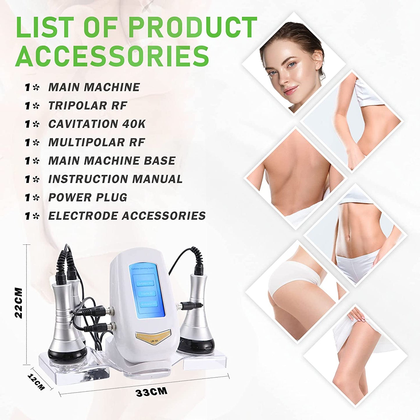 Cavitation Ultrasonic Weight Loss Skin Rejuvenation Beauty Machine - peterkaczconnect