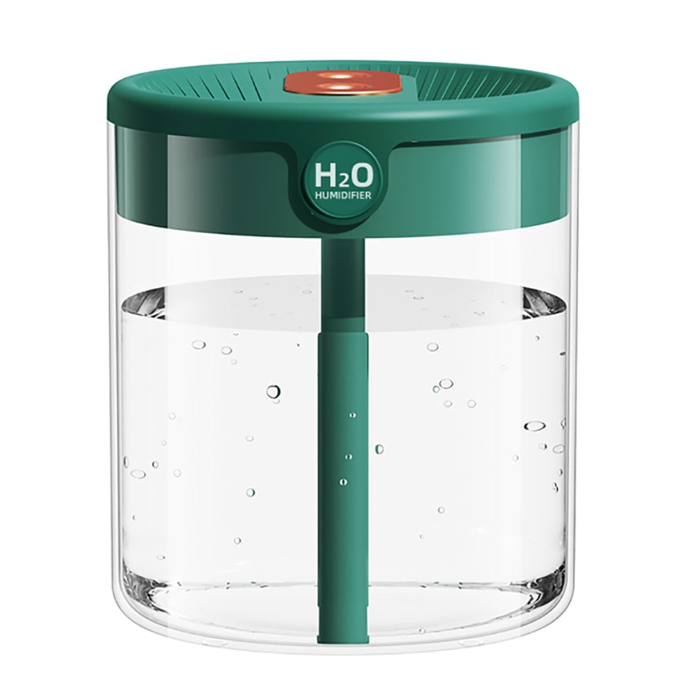 H2o Air Humidifier 2L Large Capacity Double Nozzle - peterkaczconnect