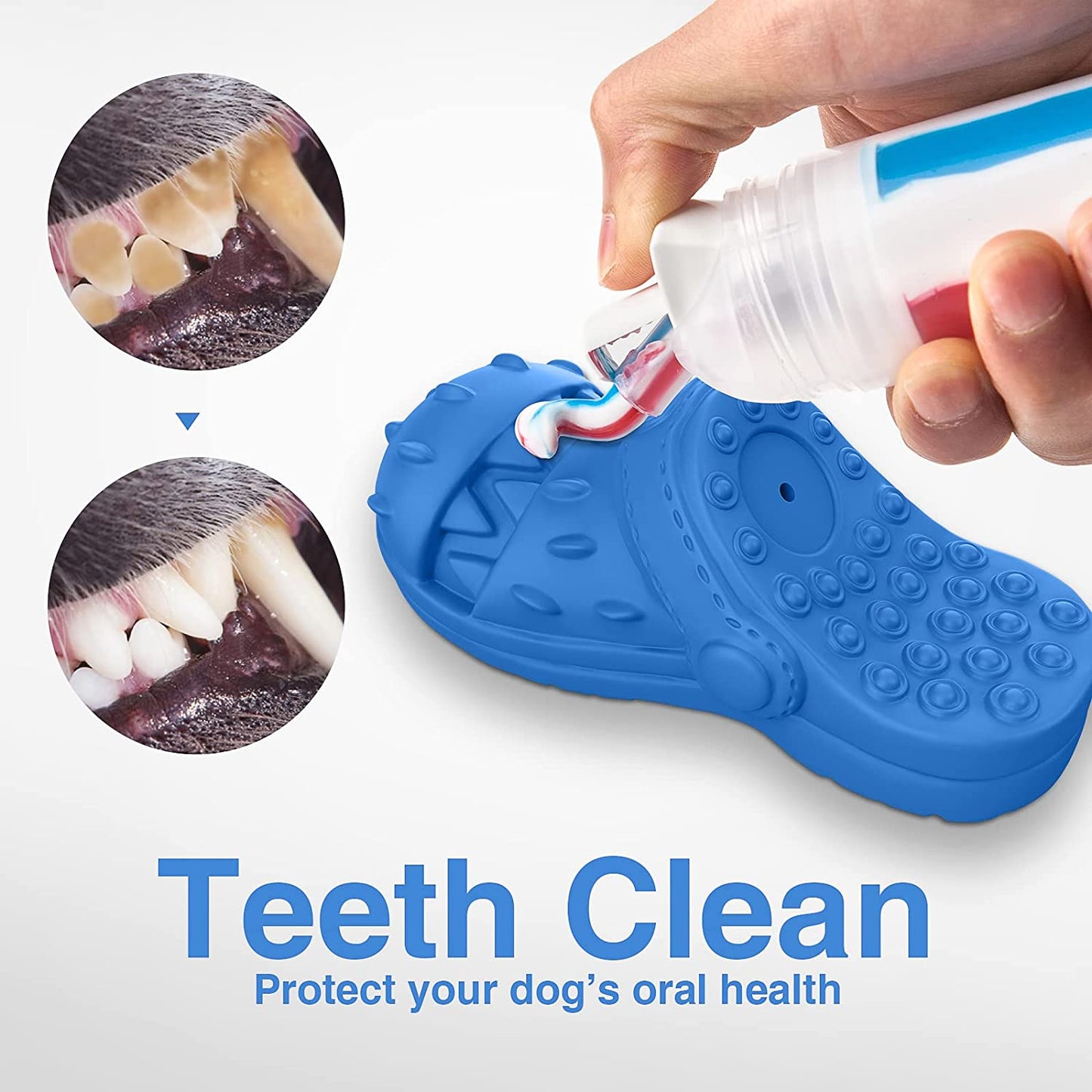 Aggressive Chewers Natural Rubber Dog Toy Teeth Cleaning - peterkaczconnect