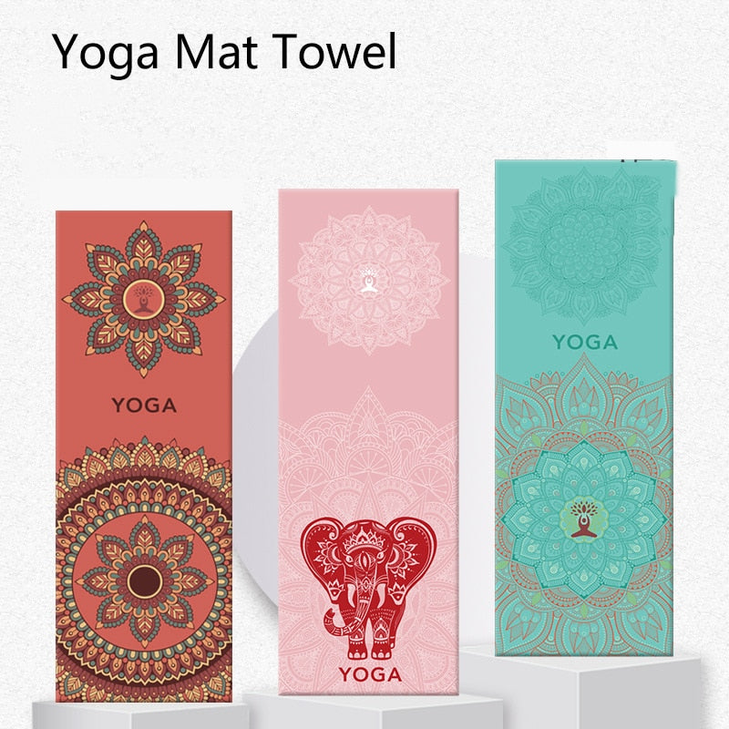 Large Quick Drying Yoga Towels Customized  Print Pattern - peterkaczconnect