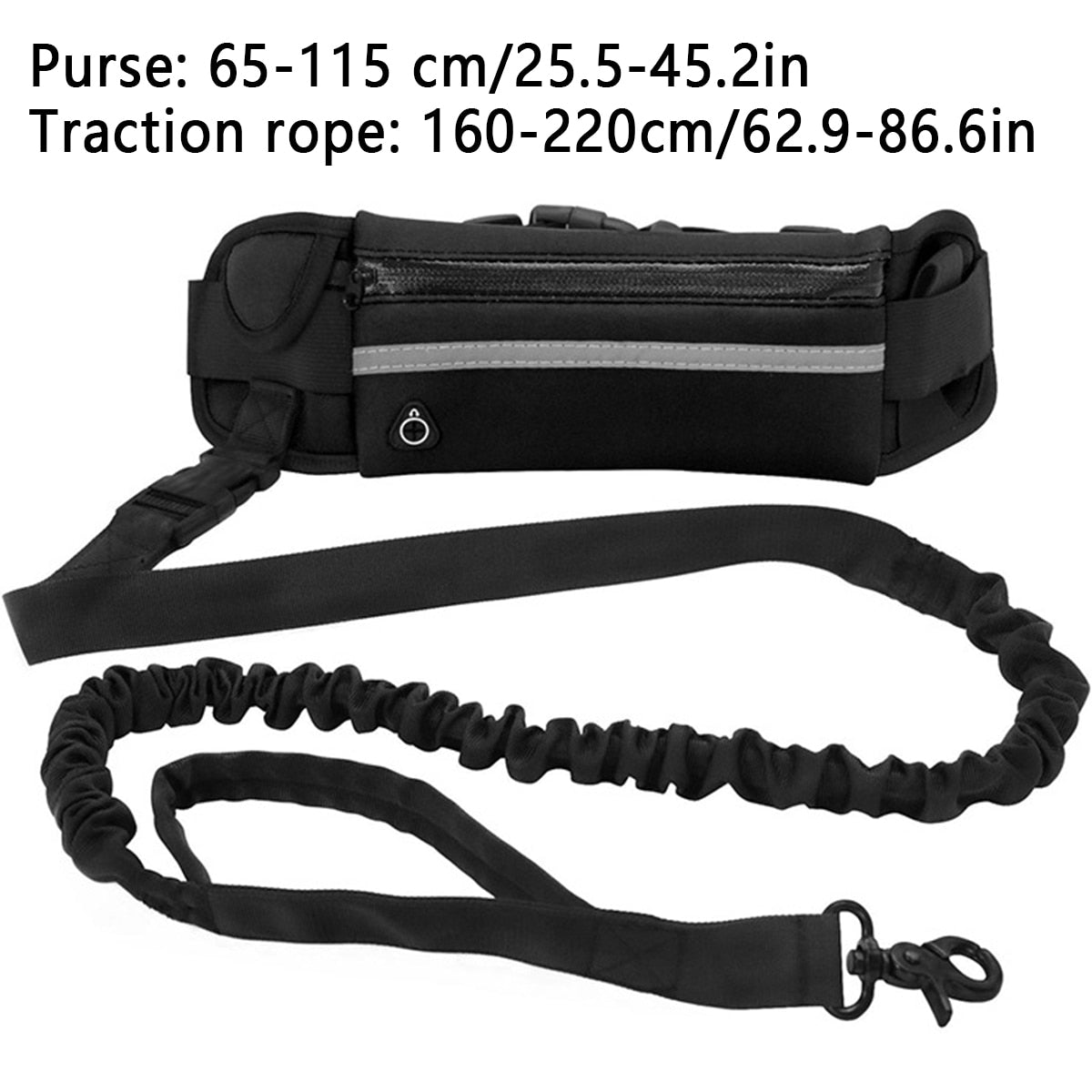 Hands Free Dog Leash for Running Walking Reflective - peterkaczconnect